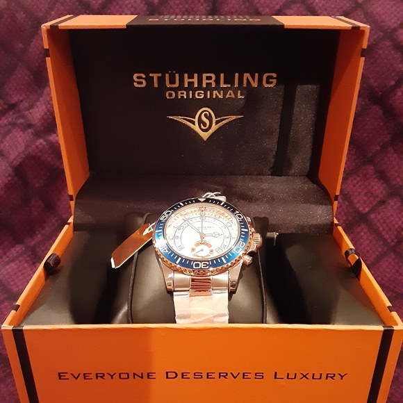 Stuhrling Original Men's Stainless Steel Watch - Picture 7 of 10